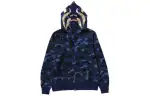 Bape Color Camo Double Shark Full Zip Hoodie SS24