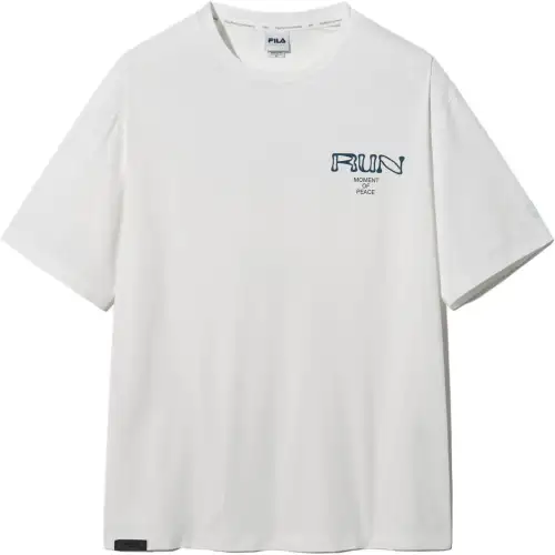 FILA T Shirts Unisex White Crew Neck