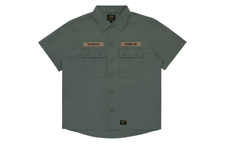 Carhartt WIP Shirts Men's Jasper Lapel Moderate Straight Fit