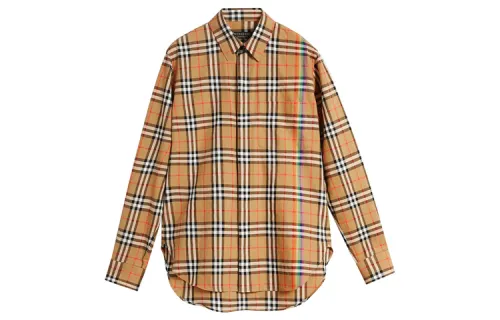 Burberry Shirts Men's Pointed Collar Moderate Other