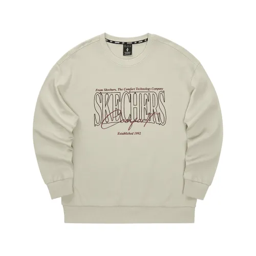 Skechers Sweatshirt Unisex Light Brown