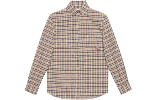 GUCCI Shirts Men's Beige Moderate Other