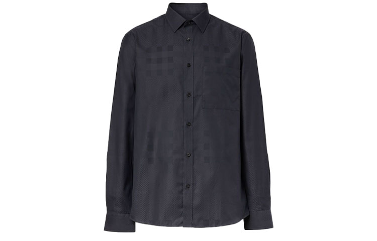Burberry Slim Fit Check Jacquard Shirt