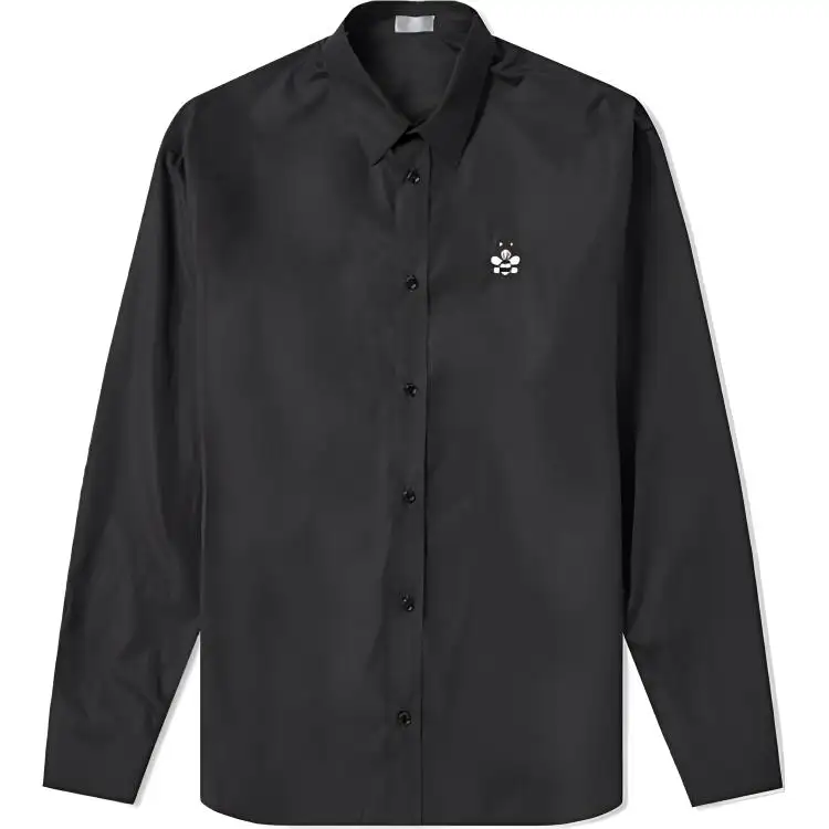 DIOR X KAWS Shirts Men's Black Moderate Shirt