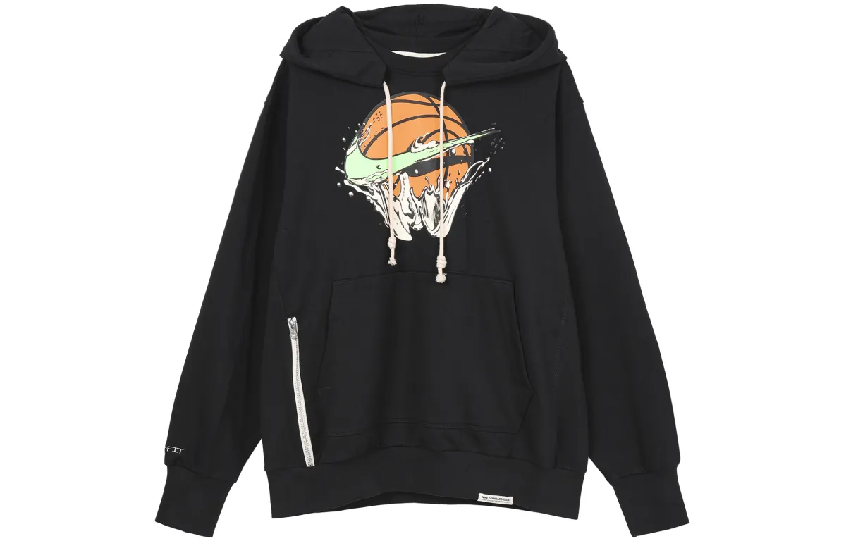 Nike Dri-Fit Sweatshirts Men's Black Hooded (Non-detachable) Moderate Other