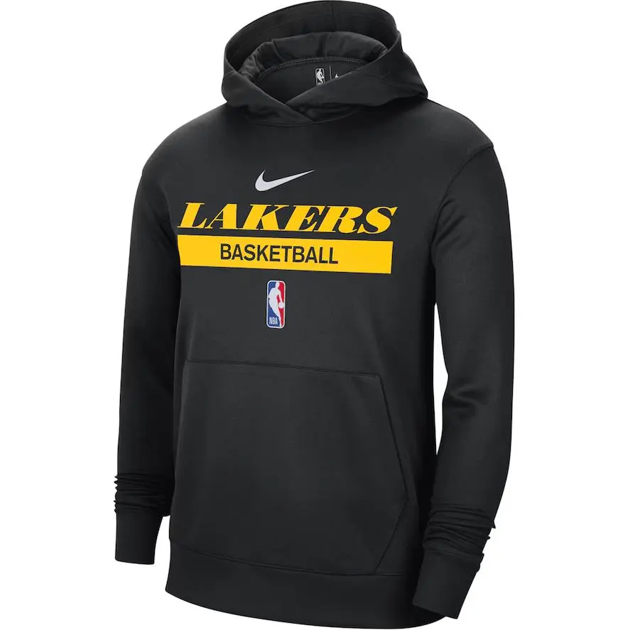 Nike Nba Los Angeles Lakers Spotlight Dri Fit Loose Fit Hoodie