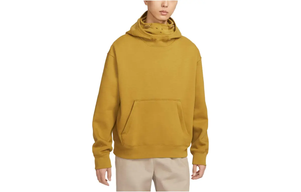 Nike SPORTSWEAR TECH PACK Sweatshirts Men's Bronze Hooded Moderate Regular