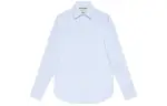 【Previous Season】G Square stripe fil coupé cotton shirt