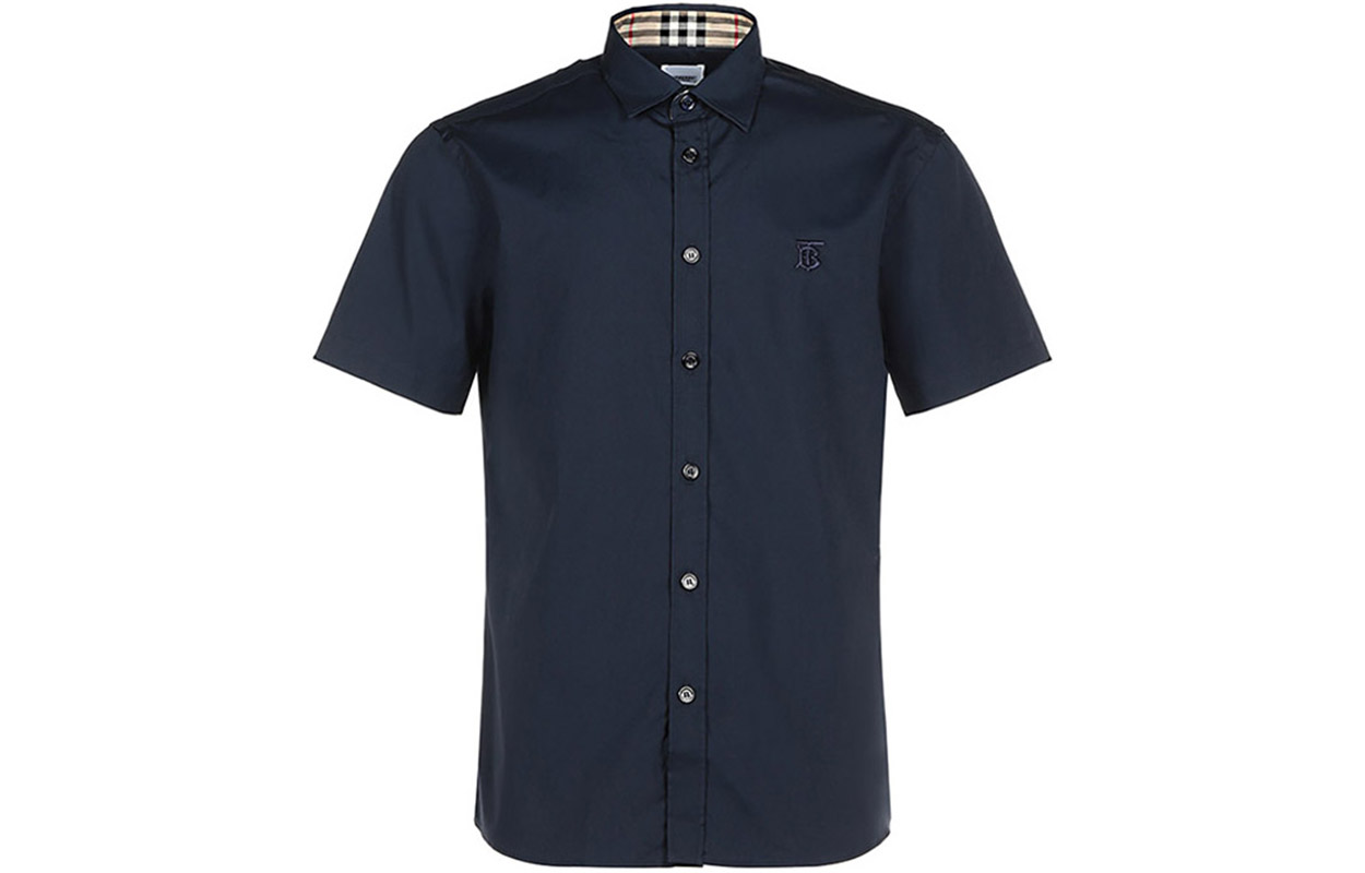 【Previous Season】embroidered Tb monogram shirt