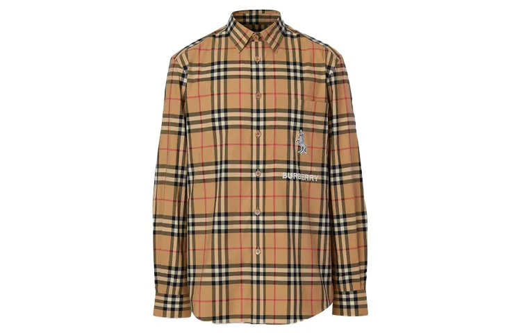 Burberry Shirt Men's Archive Beige