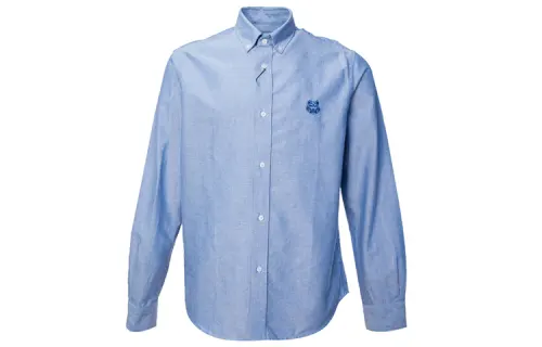 KENZO Classic Tiger Head Shirt Fall Men's Sky Blue