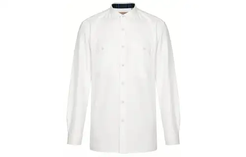 Burberry Shirts Men's White Moderate