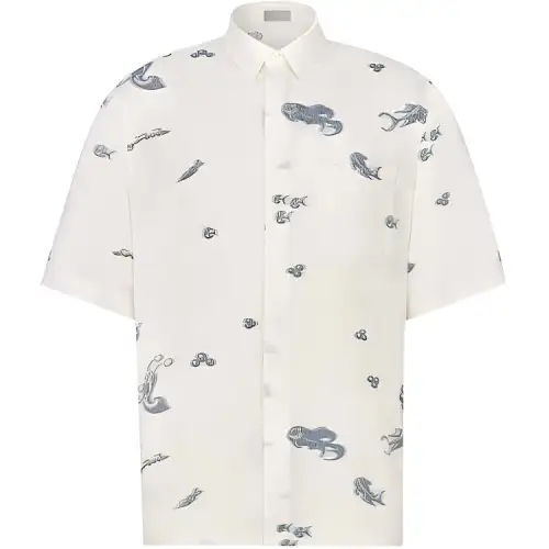 DIOR Quarterly New Products Shirt Men's White