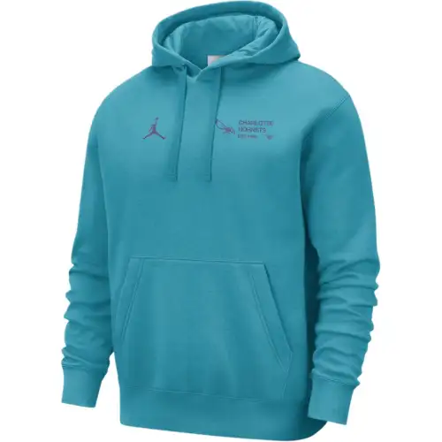 JORDAN Charlotte Hornets Club Courtside Men's Nike Nba Pullover Hoodie