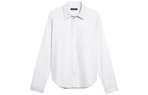 Balenciaga Shirt Regular Fit Men's White