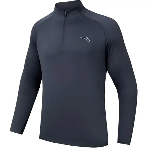 Anta Running Collection Running T Shirt Men's Indigo Ink Gray