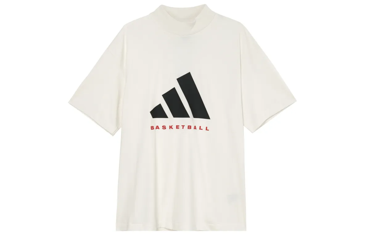 Adidas BASKETBALL THE 2025 COLLECTION CHAPTER 01 T Shirt Unisex White/Black/Red