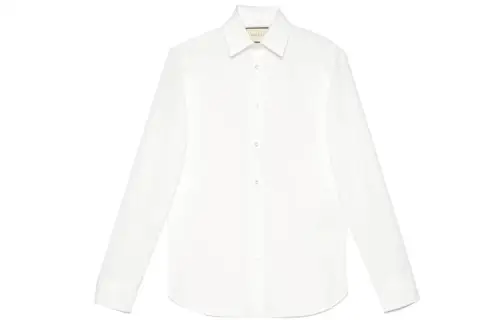 GUCCI Curved Hem Classic Shirt