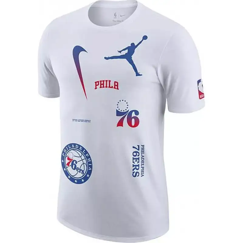 Nike Nba Philadelphia 76ers Courtside Statement Edition T shirt