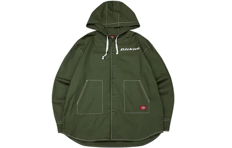 Dickies Shirts Men's Army Green Moderate