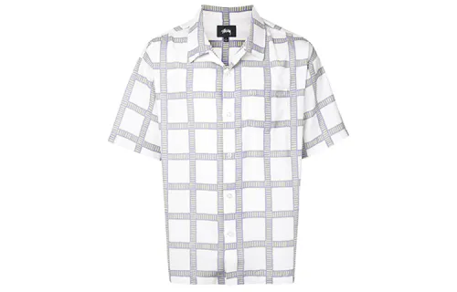 Stussy Hand Drawn Plaid Shirt