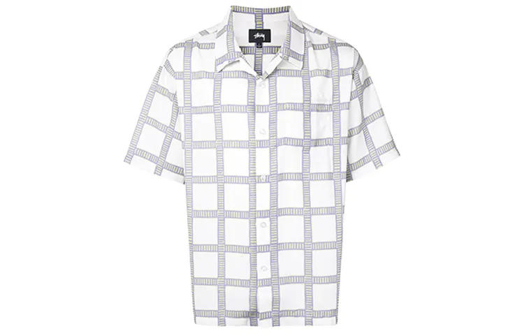 Stussy Hand Drawn Plaid Shirt