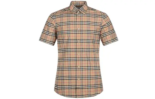 Burberry cotton checked shirt