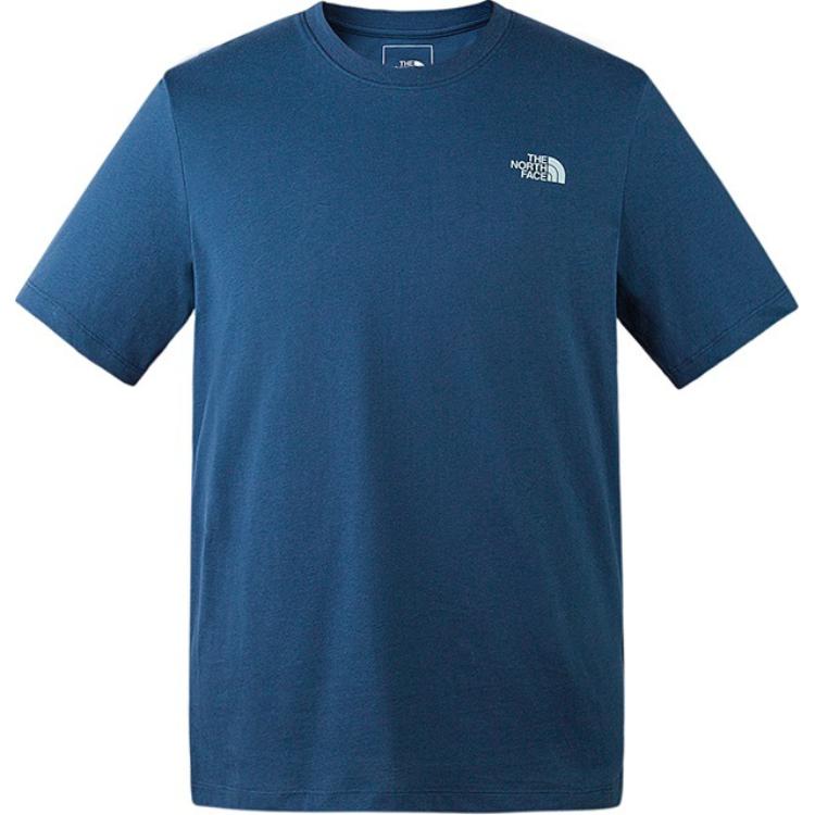THE NORTH FACE Quick Dry T Shirts Men’s Deep Sea Blue