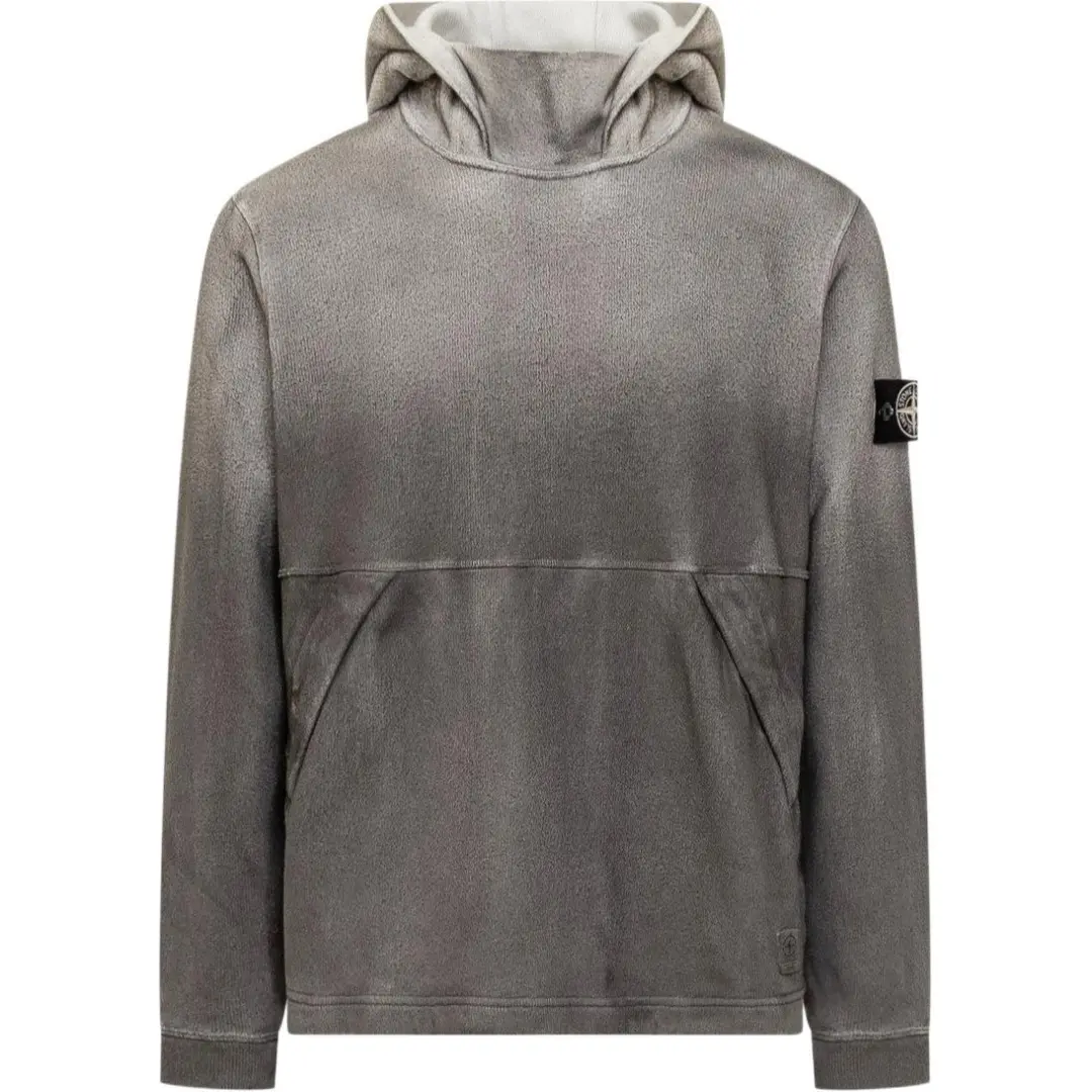 STONE ISLAND Logo Patch Gradient Hoodie