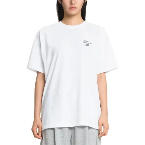 New Balance T Shirt Unisex White