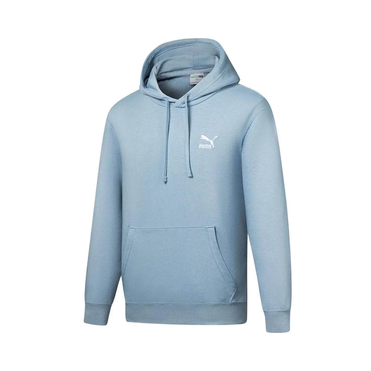 PUMA Sweatshirts Men's Blue Hooded Moderate Straight Fit
