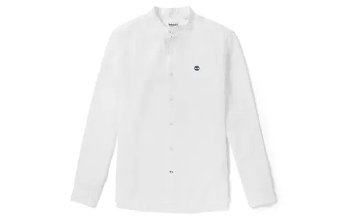Timberland Shirts Men's White Crew Neck Moderate Shirt