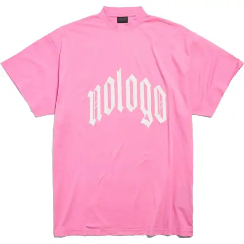 Balenciaga No Logo Oversized T Shirt
