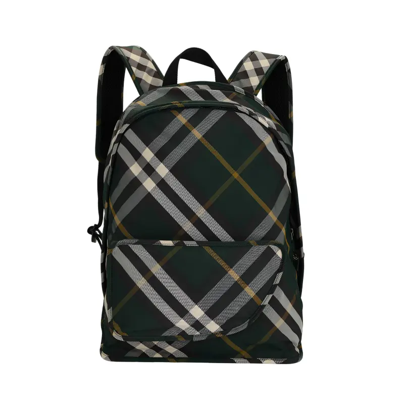 Burberry Polyamide Backpack Men's Ivy Green