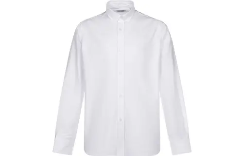 KENZO Shirts Men's White Pointed Collar Moderate Other