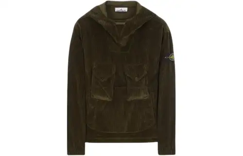 STONE ISLAND Sweatshirt Men's Olive Green