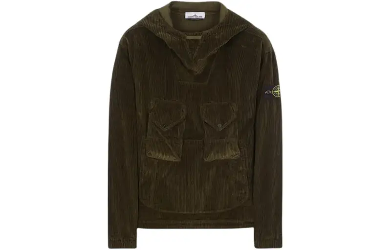 STONE ISLAND Sweatshirt Men's Olive Green