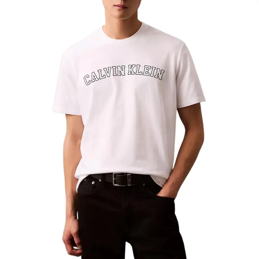 CALVIN KLEIN T Shirt Men's Bright White