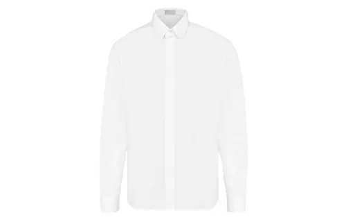 DIOR Quarterly New Products Shirts Men's White Moderate Shirt