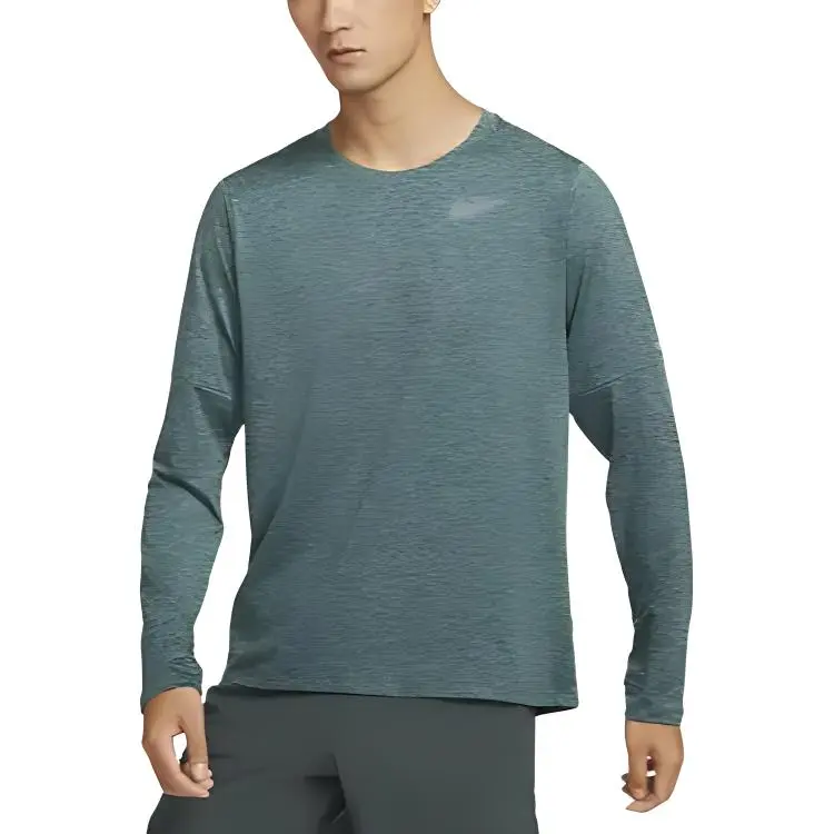 Nike Dri Fit ElementDri Fit T Shirt Men's Vintage Green