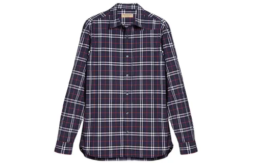 Burberry Shirt Men's Marine Blue