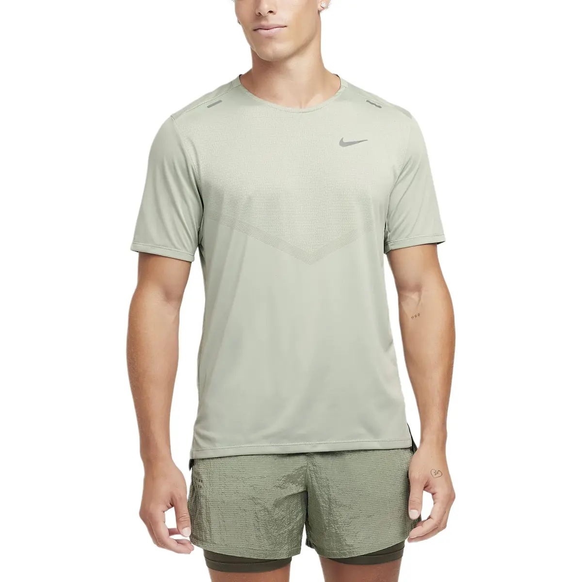 Nike RISE 365Dri Fit T Shirt Men's Jadeite Color