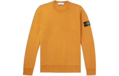 STONE ISLAND Compass-badge Cotton Jumper