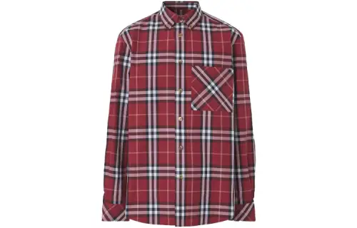 Burberry Checked Shirt Jacket