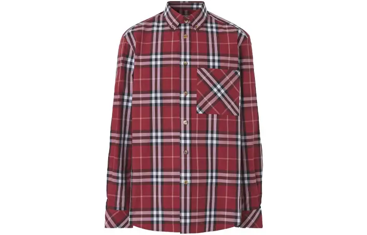 Burberry Checked Shirt Jacket