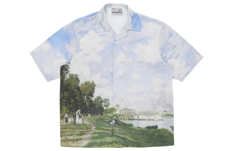 HARSH AND CRUEL Shirts Unisex Cuban Collar Moderate Straight Fit