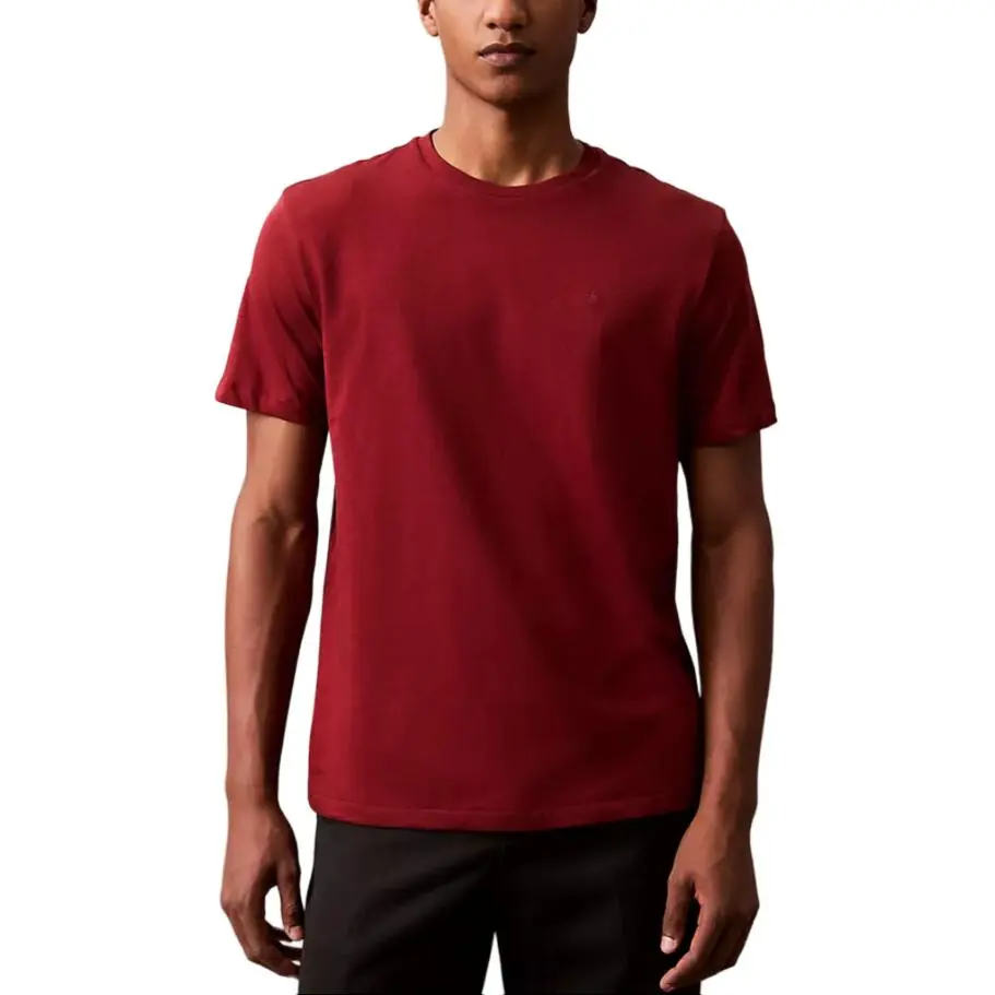 CALVIN KLEIN T Shirt Men's Burgundy