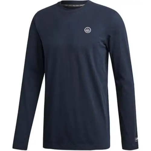 Adidas Originals SPZL LS T Shirt Men's Marine Blue