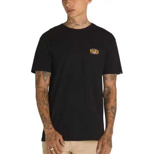 Vans Dia De Muertos Mariposa T Shirt Men's Black