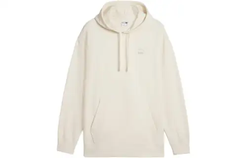 PUMA CLASSICS Sweatshirts Unisex Ecru Hooded Moderate Other